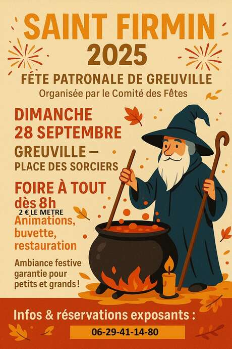 Saint Firmin : Foire à tout et kermesse