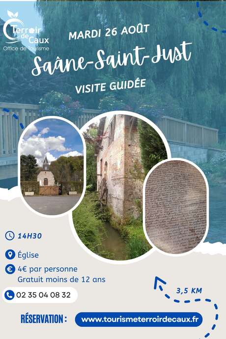 Visite guidée de Saâne-Saint-Just