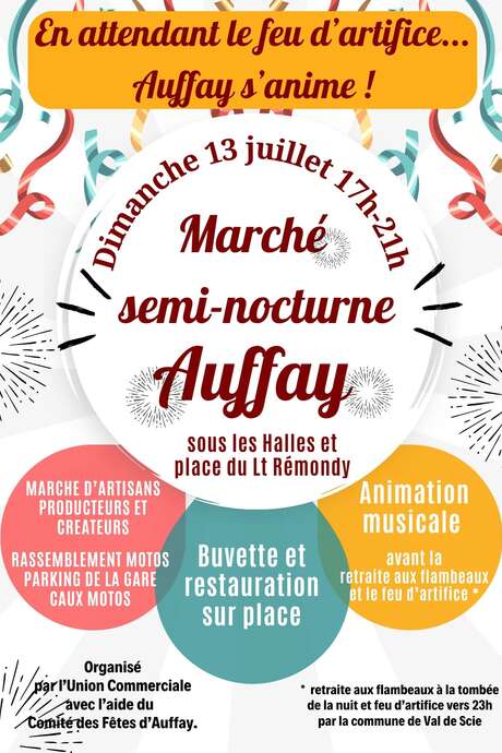 Marché semi-nocturne