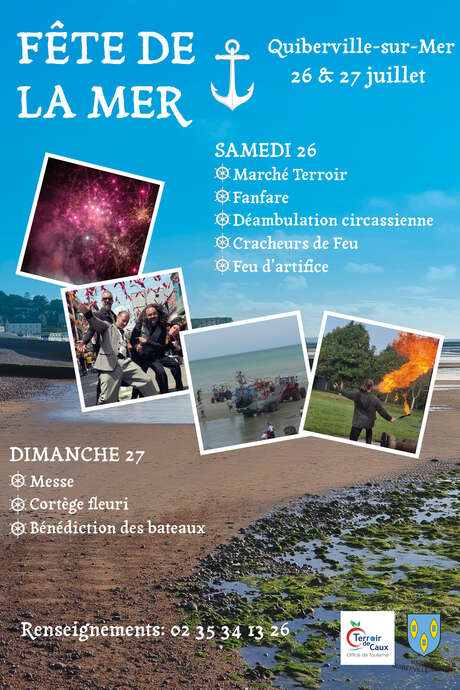 Fête de la mer - Marché terroir animé