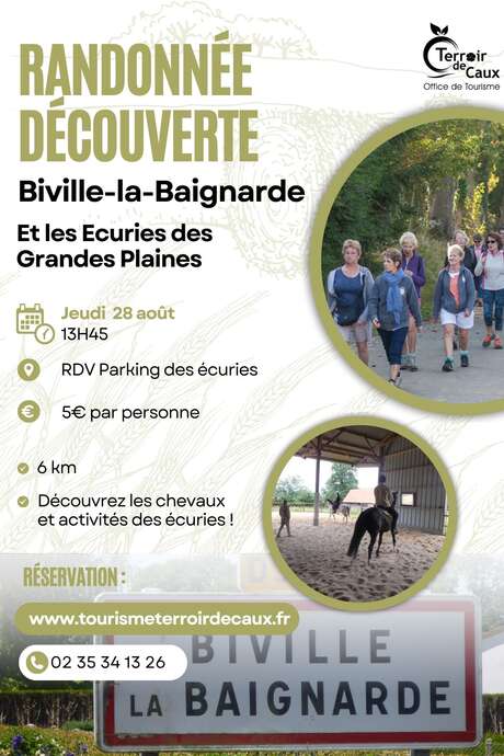 Randonnée découverte des Ecuries des Grandes Plaines