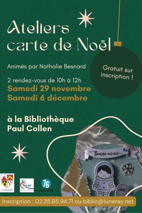 Atelier Carte de Noël