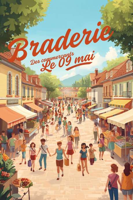 Braderie des commerçants/Vide-grenier