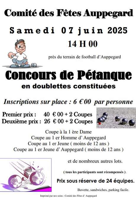 Concours de Pétanque