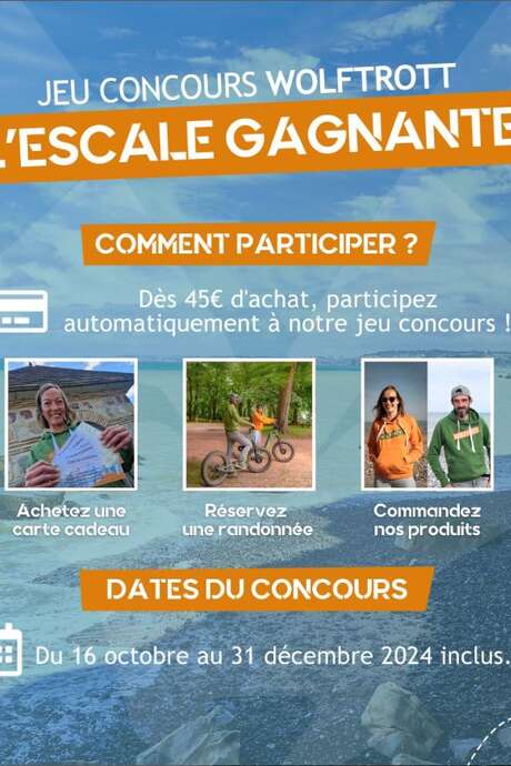 Jeu concours l'Escale Gagnante