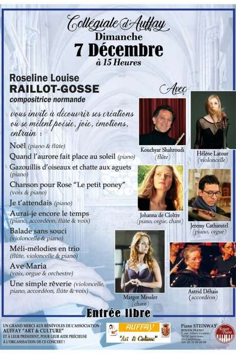 Concert : Roseline Louise Raillot Gosse