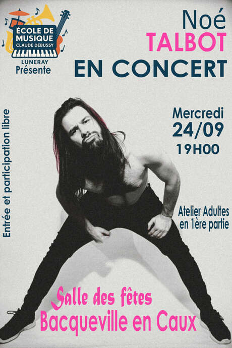 Noé Talbot en concert