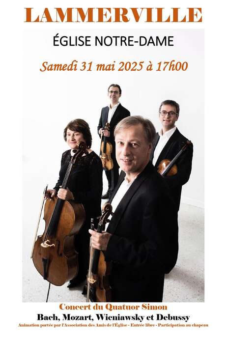 Concert : Quatuor Simon