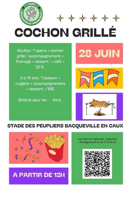 Cochon grillé