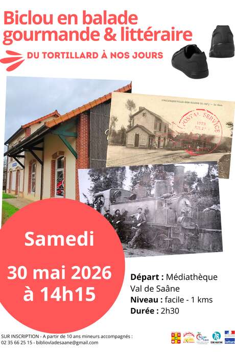Biclou à [H]istoires en balade gourmande autour du Tortillard