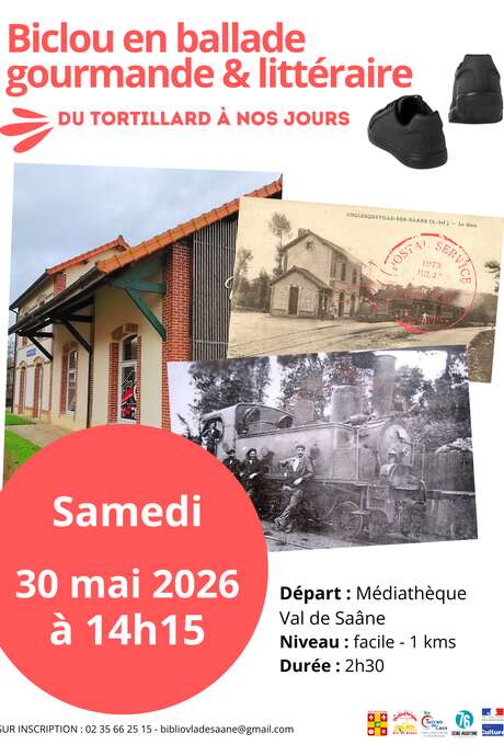 Biclou à [H]istoires en balade gourmande autour du Tortillard