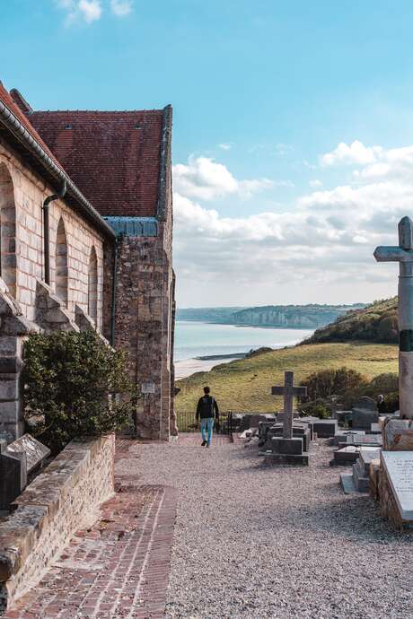 [Visite commentée] L'Église Saint-Valéry et le cimetière marin