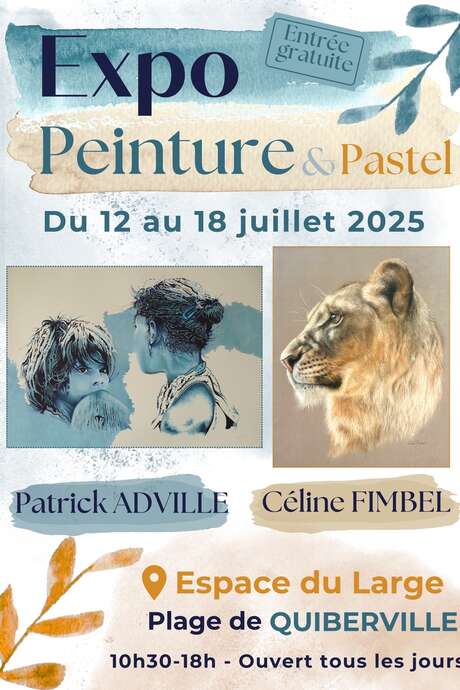 Exposition de peinture : Céline Fimbel et Patrick Adville