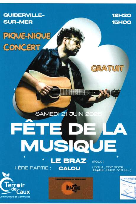 Fête de la Musique : Pique-nique et concert