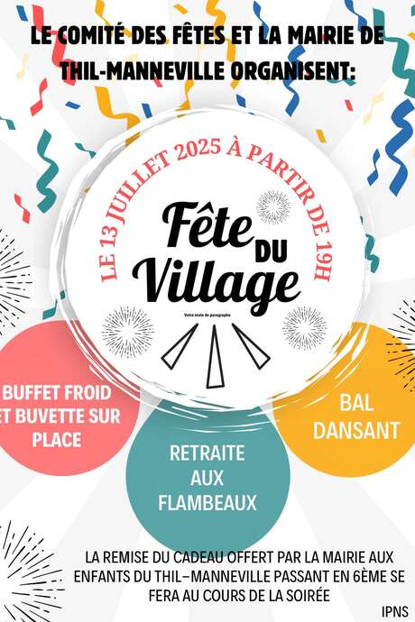 Fête du village