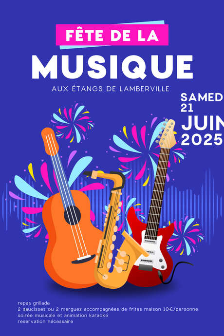 Fête de la Musique aux étangs de Lamberville Fête de la Musique aux étangs de Lamberville