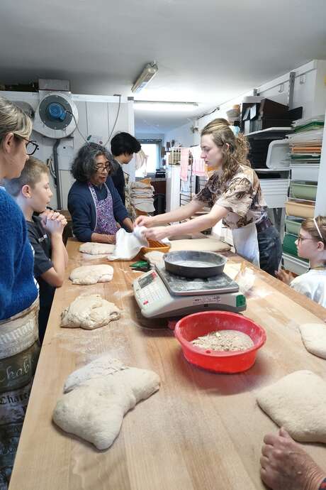 Atelier pain au lin