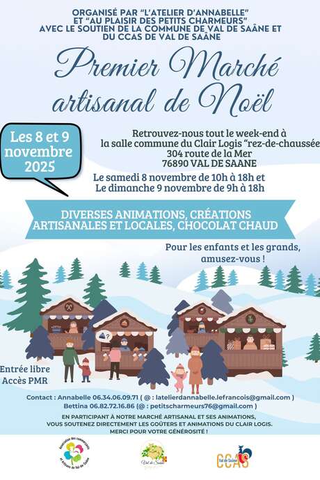 Marché artisanal de Noël