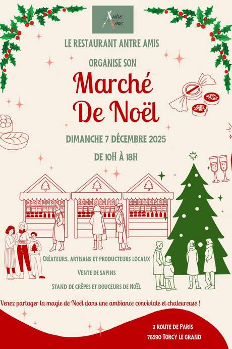 Marché de Noël chez Antre Amis