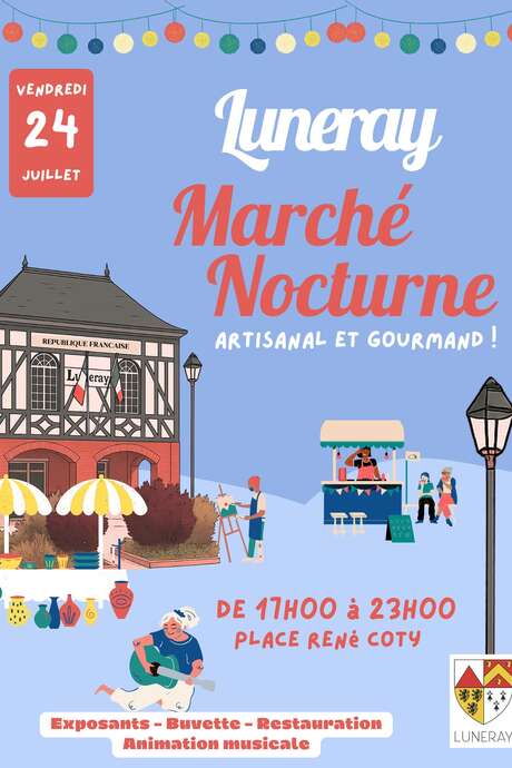 Marché nocturne artisanal et gourmand