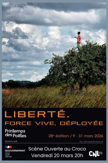 Scène ouverte Printemps des poètes