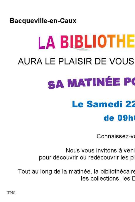 Portes ouvertes à la bibliothèque