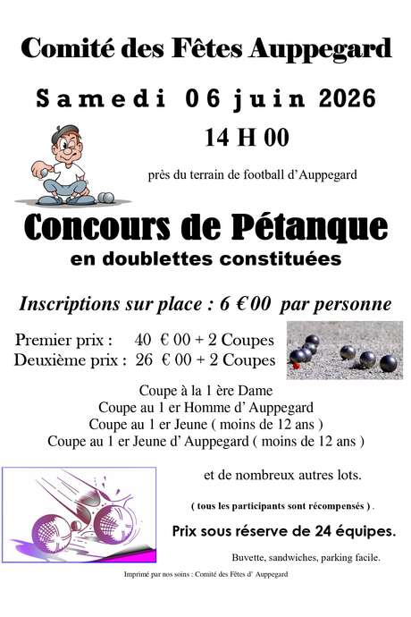 Concours de Pétanque
