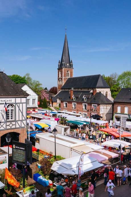 Marché de Luneray