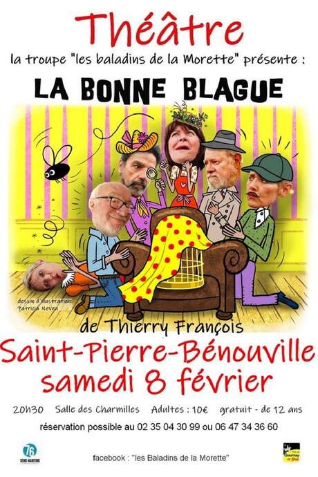 Théâtre : La Bonne blaguqe