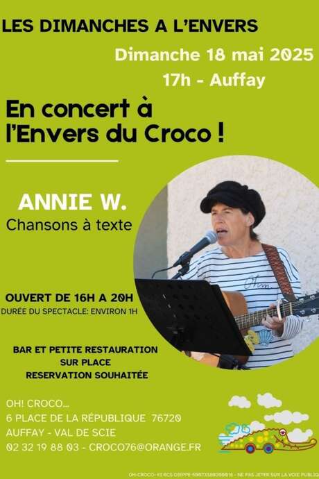 Spectacle oh croco : Annie W.