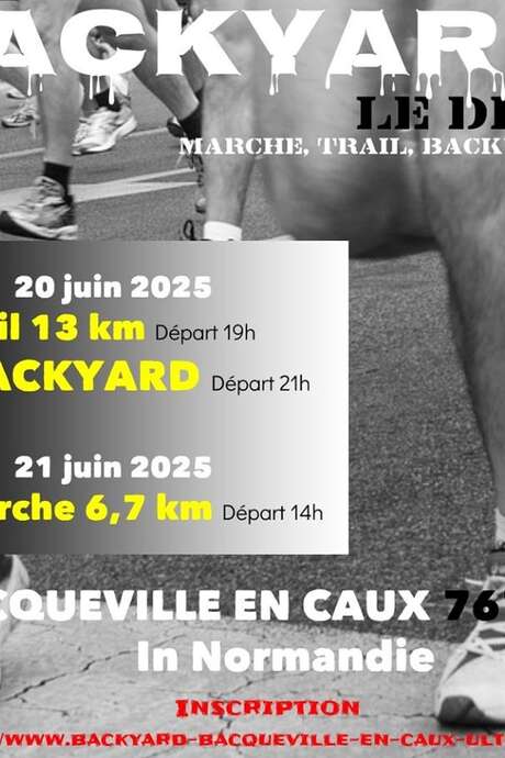 Backyard Ultra, Marche et Trail