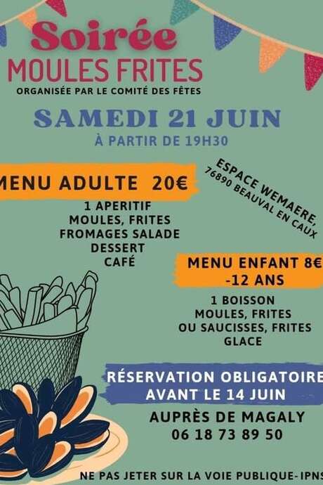 Soirée moules frites