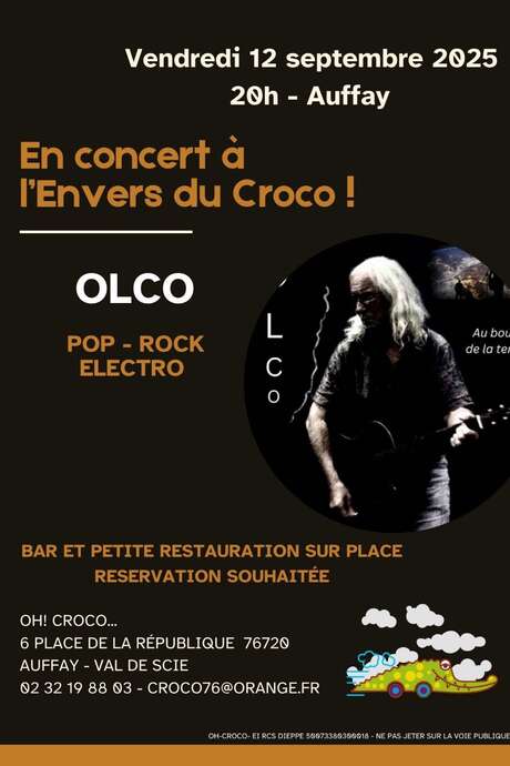 Concert à l'envers du croco :OLCO