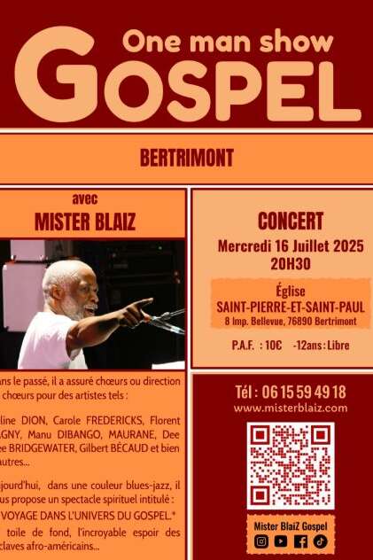 Gospel avec Mister Blaiz Gospel avec Mister Blaiz