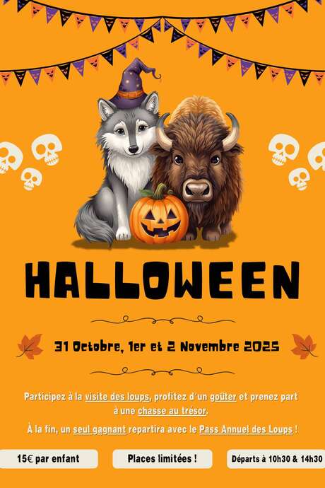 Halloween au Parc Rêve de Bisons