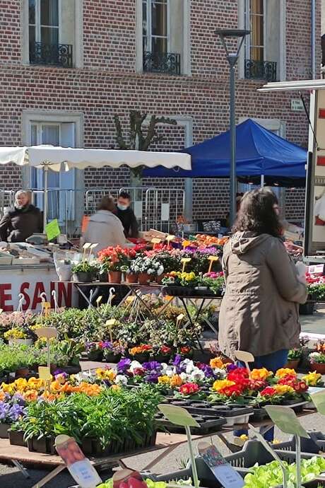 Marché de Longueville-sur-Scie