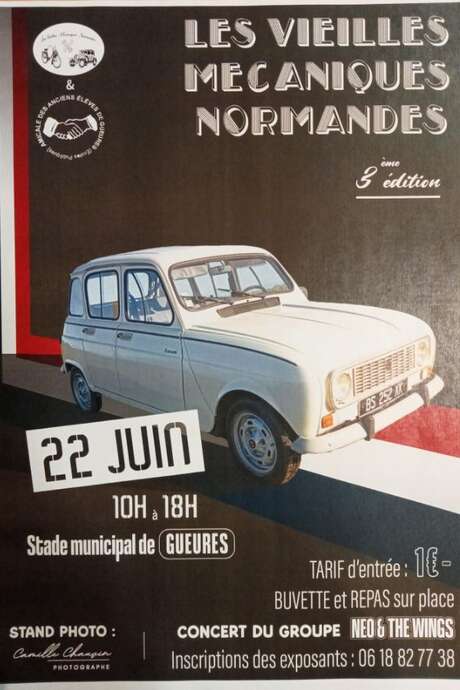 Les vielles mécaniques normandes & concert / 3ème édition