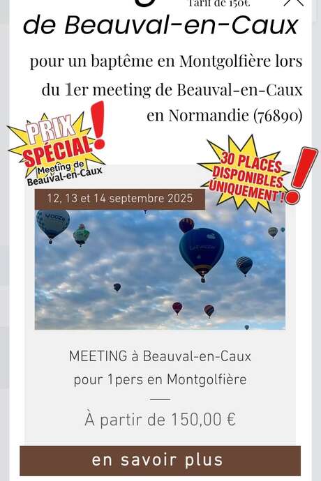 Meeting - Montgolfière
