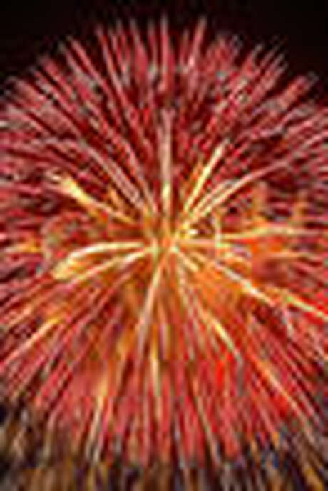 Repas, Retraite aux flambeaux et feu d'artifice à Cressy