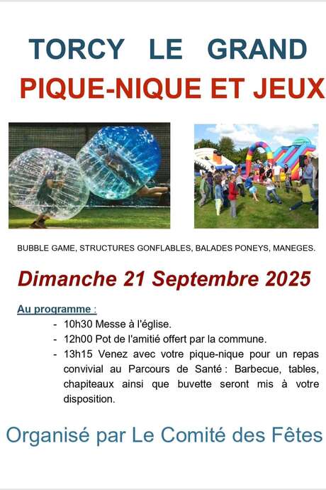 Pique-nique et jeux