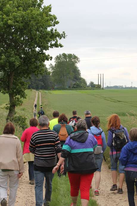 Randonnée pédestre à Cressy