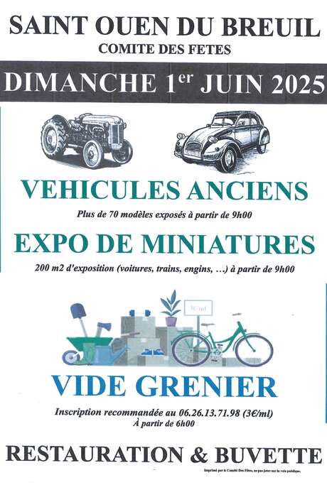 15ème rassemblement de véhicules anciens/vide-grenier et miniatures