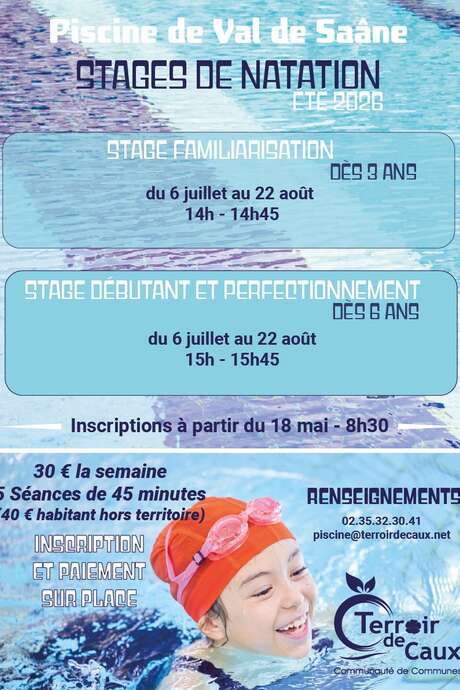 Stage de natation 2026