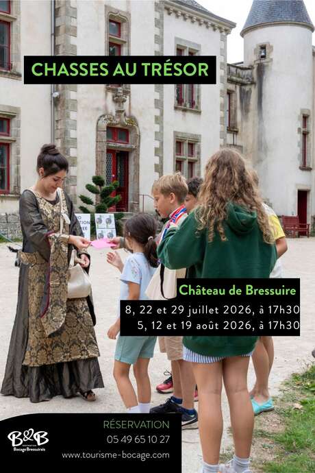 Chasse au trésor au château de Bressuire