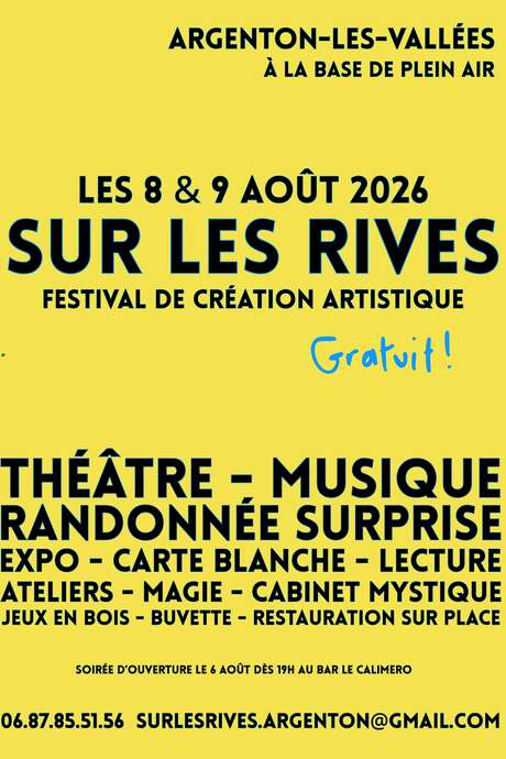 Festival de création artistique - Sur les rives