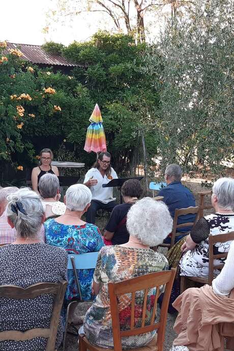 Lectures et spectacles au jardin - Lecture théâtrale