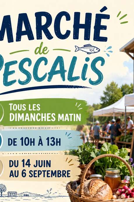Marché estival de Pescalis