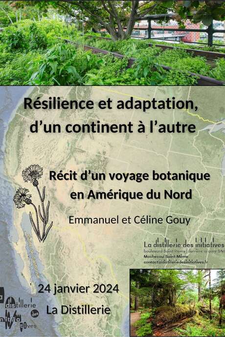 CONFÉRENCE "RÉSILIENCE ET ADAPTATION, D'UN CONTINENT À L'AUTRE"