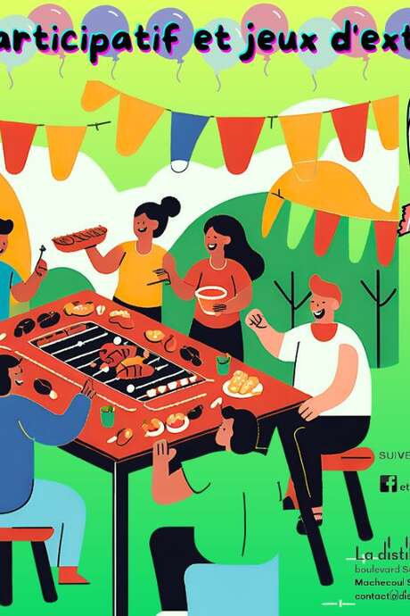 BARBECUE PARTICIPATIF ET JEUX D'EXTERIEUR