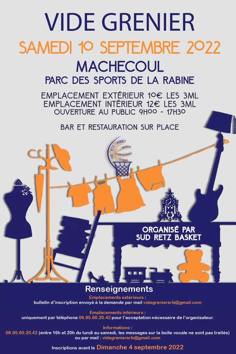 VIDE-GRENIER DE SUD RETZ BASKET VIDE-GRENIER DE SUD RETZ BASKET